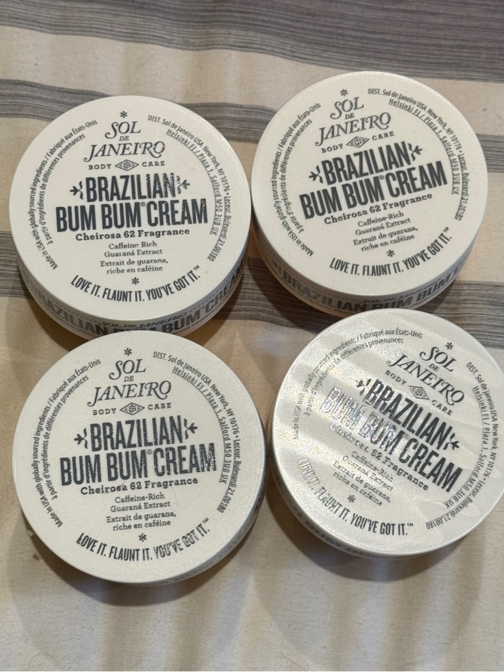 Sol de Janeiro Brazilian Bum Bum Cream - 50ml x 4